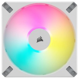 CORSAIR AF140 RGB ELITE Blanc Ventilateurs 140mm - AirGuide (CO-9050159-WW) - vue de face