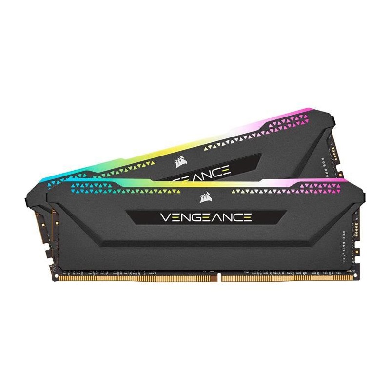 CORSAIR Vengeance RGB Pro SL 32Go DDR4 (2x 16Go) RAM DIMM 3200MHz CL16 (CMH32GX4M2E3200C)