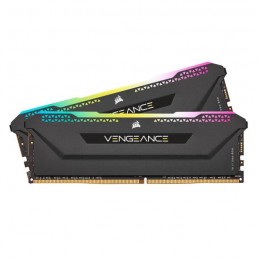 CORSAIR Vengeance RGB PRO 16Go DDR4 (2x 8Go) RAM DIMM 3600Mhz CL16 (CMH16GX4M2Z3600C16) - vue de trois quart