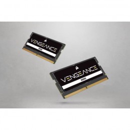 CORSAIR Vengeance 16Go DDR5 (2x 8Go) RAM SODIMM 4800MHz CL40 (CMSX16GX5M2A4800C40) - vue à plat