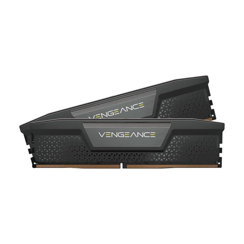 CORSAIR Vengeance RGB 32Go DDR5 (2x 16Go) RAM DIMM 5600MHz  (CMH32GX5M2B5600C36WK) avec Quadrimedia