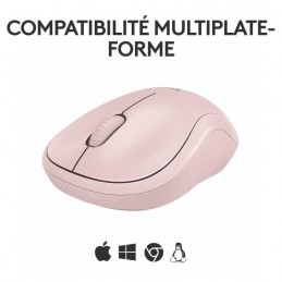 LOGITECH M240 Rose Souris sans fil Bluetooth Compacte (910-007121) - vue compatibilité