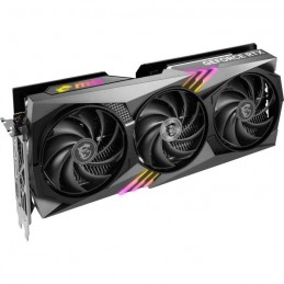 MSI GeForce RTX 4060 Ti GAMING X TRIO 8Go Carte Graphique Nvidia - HDMI, DP - vue de trois quart