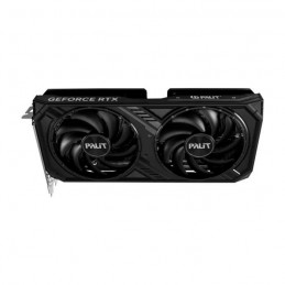 PALIT GeForce RTX 4060 Ti Dual 8Go Carte Graphique Nvidia HDMI, DP - vue de 3/4