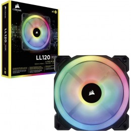 CORSAIR LL120 RGB Ventilateur LL Series 120mm Dual Light Loop PWM (CO-9050071-WW) - vue emballage