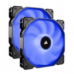 CORSAIR AF140 Low Noise Ventilateur Air Series 140mm LED Bleu (Pack de 2) (CO-9050090-WW)