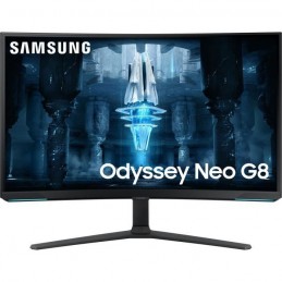 SAMSUNG ODYSSEY NEO G8 G85NB S32BG850NP Ecran PC Gamer Incurvé 32'' 4k - Dalle Mini LED VA - 1ms - 240Hz - HDMI, DP - vue face