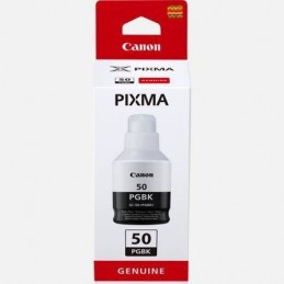 CANON GI-50PGBK Noir Bouteille d'encre (3386C001) pour PIXMA MegaTank G5050, GM4050