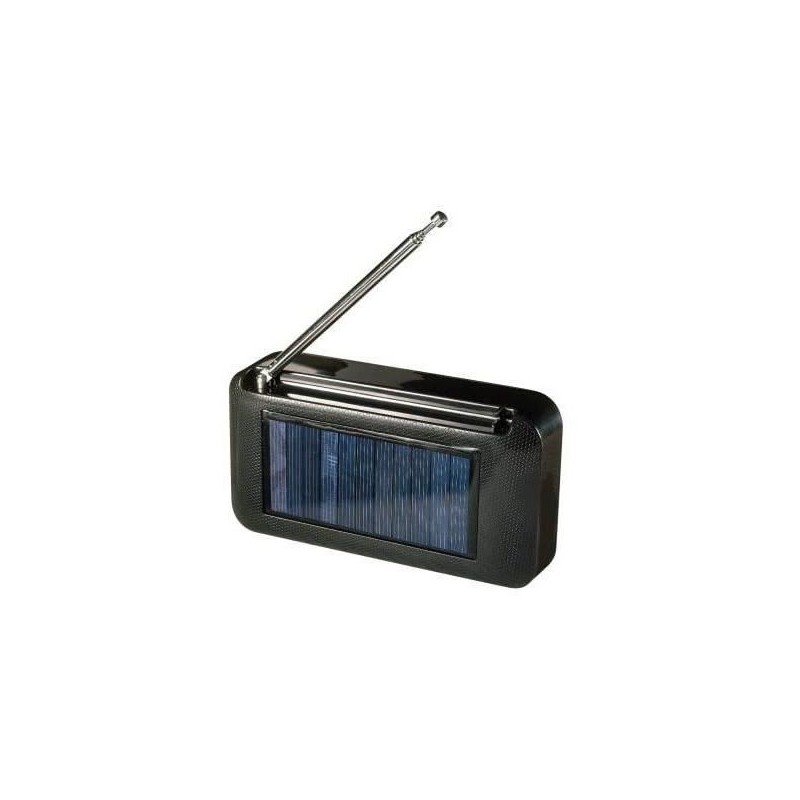 INOVALLEY RSOL-01 Noir Radio solaire - Enceinte portable Bluetooth