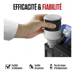 CANON GI-56BK Noir Bouteille d'encre (4412C001) pour MAXIFY GX3050, GX5050, GX7050 - vue efficacité