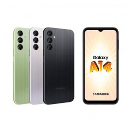 SAMSUNG Galaxy A14 4G Noir Smartphone 6.6'' - RAM 4Go - 128Go - Android 13 - vue coloris