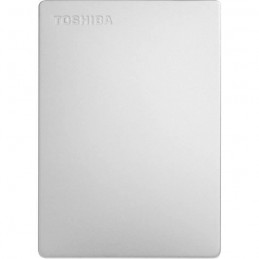 TOSHIBA 1To Canvio Slim Argent Disque dur externe USB 3.2 (HDTD310ES3DA)