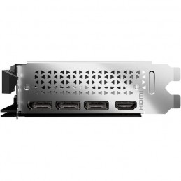 PNY GeForce RTX™ 4070 XLR8 Gaming VERTO EPIC-X RGB™ OC 12G Triple Fan Carte Graphique - HDMI, DP - vue connecteurs