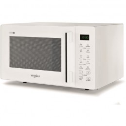 WHIRLPOOL MWP2S1 Blanc Micro-ondes Electronique 25L - 900W - Plateau 27cm - vue de trois quart