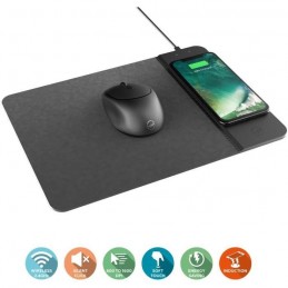 MOBILITY ML305332 Souris sans fil + tapis chargeur induction - vue de trois quart