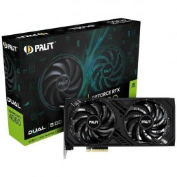PALIT GeForce RTX 4060 Dual 8Go Carte Graphique Nvidia - HDMI, DP