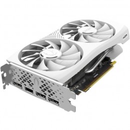 ZOTAC GeForce RTX 4060 Twin Edge OC White 8Go Carte Graphique Nvidia - HDMI, DP - vue connecteurs