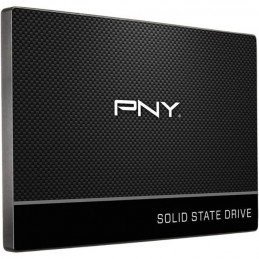 PNY 4To SSD CS900 SATA 2.5'' 7mm (SSD7CS900-4TB-RB) - vue de trois quart