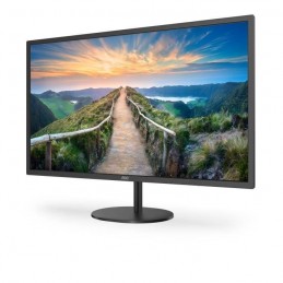 AOC Q32V4 Ecran PC 32'' QHD - IPS - 4ms - 75Hz - HDMI, DP - vue de 3/4