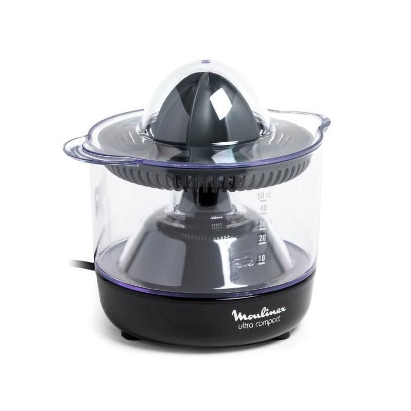 MOULINEX PC120870 Presse-agrumes automatique 0.45L - 25W - Rotation dans les deux sens - Ultra Compact