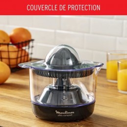 MOULINEX PC120870 Presse-agrumes automatique 0.45L - 25W - Rotation dans les deux sens - Ultra Compact - vue de trois quart