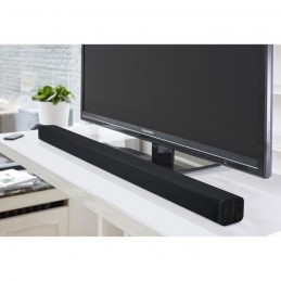 THOMSON SB250BT Noir Barre de son 2.1 avec Caisson de Basses 200W - Bluetooth, RCA, USB/SD - vue en situation