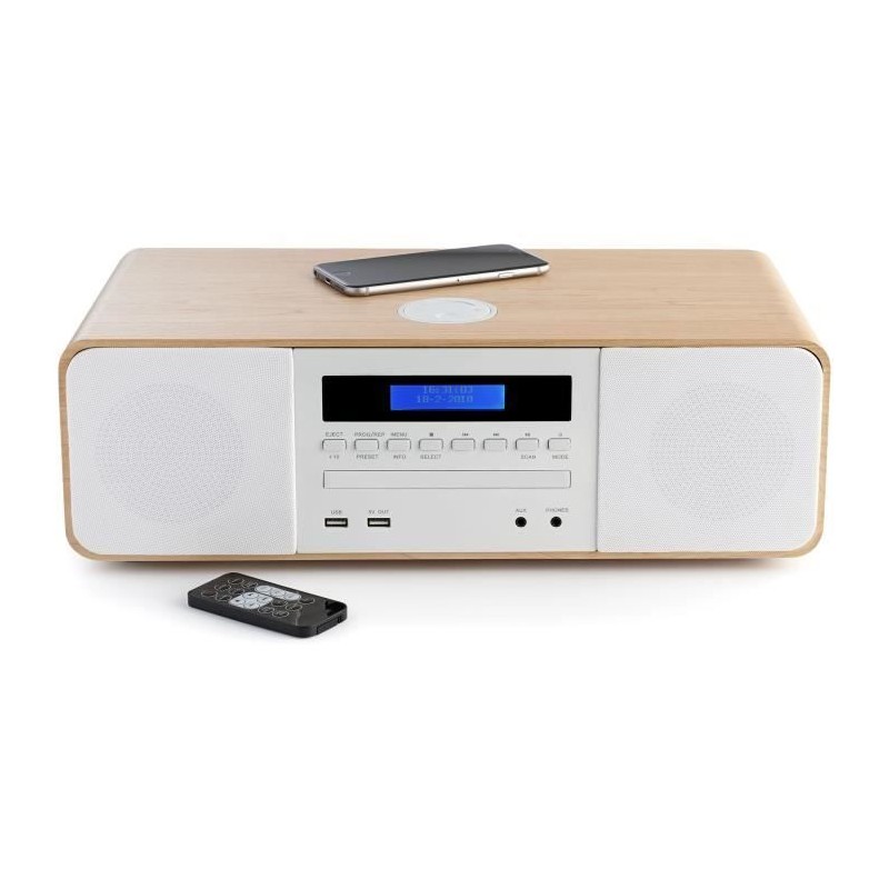 THOMSON MIC201IBT Micro chaîne hi-fi 50W - CD, MP3, USB, Bluetooth, Tuner numérique FM - Egaliseur THOMSON MIC201IBT Micro chaîne hi-fi 50W - CD, MP3, USB, Bluetooth, Tuner numérique FM - Egaliseur