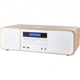 THOMSON MIC201IBT Micro chaîne hi-fi 50W - CD, MP3, USB, Bluetooth, Tuner numérique FM - Egaliseur - vue A