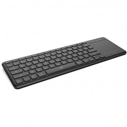 MOBILITY ML306643 Noir Clavier sans fil pour smart TV - AZERTY - vue de trois quart