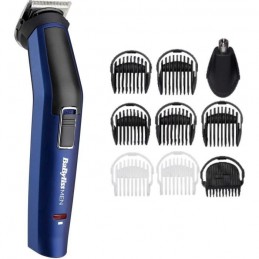 BABYLISS 7255PE Blue Edition Tondeuse multi-usages 10-en-1 sans fil - 60mn Autonomie - vue contenu