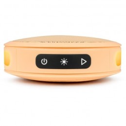 BIGBEN Party Enceinte portable Bluetooth 5.0 Orange Pastel - 15W - ronde, dragonne, effets lumineux - vue commandes