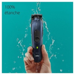 BRAUN Series 7 MGK7421 Tondeuse Tout-En-Un sans fil - Autonomie 100 min - vue étanche