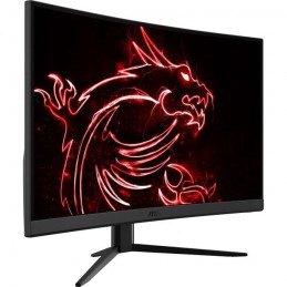 MSI Optix G32CQ4 E2 Ecran PC 32'' VA FHD Gaming incurvé - 1ms - 170Hz - HDMI - DP - DC Jack - vue de trois quart