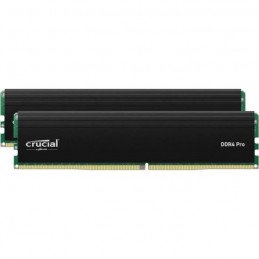 CRUCIAL Pro 64Go DDR4 (2x 32Go) RAM DIMM 3200MHz - PC4-25600 - CL22 (CP2K32G4DFRA32A)