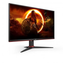 AOC Q27G2E/BK Ecran PC 27'' QHD Gamer - VA - 1ms - 155Hz - HDMI, DisplayPort - vue de trois quart