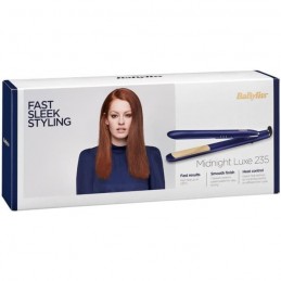 BABYLISS 2516PE Lisseur Midnight Luxe 235°C - Plaques flottantes titane-céramique - vue emballage