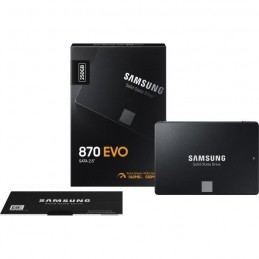 SAMSUNG 870 EVO 4To SSD SATA3 6Gbs 2.5'' - 7mm (MZ-77E4T0B/EU) - vue emballage