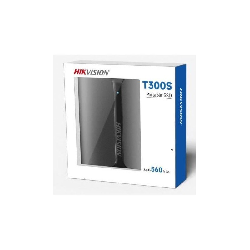 HIKVISION 1To SSD Externe T300S USB 3.1 Type C - 500 / 560 Mbs (SSDEXTHIKT300S1TO) - vue emballage