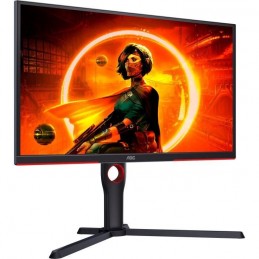 AOC 25G3ZM/BK Ecran PC 24.5'' FHD Gaming - VA 0.5ms - 240Hz - HDMI, DisplayPort - vue de trois quart