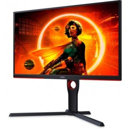 AOC 25G3ZM/BK Ecran PC 24.5'' FHD Gaming - VA 0.5ms - 240Hz - HDMI, DisplayPort - vue de 3/4