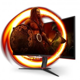 AOC CU34G2X/BK Ecran PC 34'' UWQHD Incurvé Gamer - VA 1ms 144Hz - HDMI, DP - Freesync - vue gaming