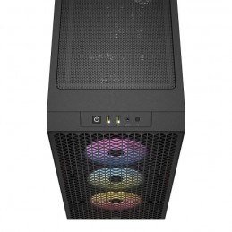 CORSAIR 3000D RGB AIRFLOW Noir Boitier PC ATX Moyen Tour (CC-9011255-WW) - vue de dessus 3/4