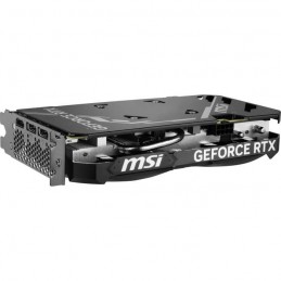 MSI GeForce RTX 4060 Ti VENTUS BLACK 16GB OC Carte Graphique - 3x DP, 1x HDMI - vue de profil