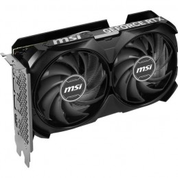 MSI GeForce RTX 4060 Ti VENTUS BLACK 16GB OC Carte Graphique - 3x DP, 1x HDMI - vue connecteurs