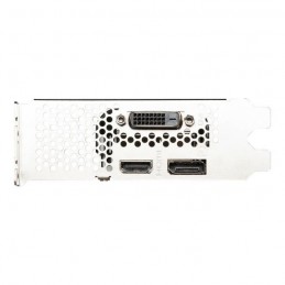 MSI GeForce GTX 1630 4GT LP OC Carte Graphique nVIDIA 4Go - DVI-D, HDMI, DP - vue connecteurs