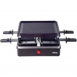 FAGOR FG830 Noir Appareil a Raclette 6 personnes grill - 800W avec  Quadrimedia