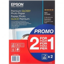 EPSON S042169 Papier photo brillant premium A4 - 2x 15 feuilles - 255g/m2 - vue emballage