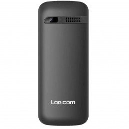 LOGICOM POSH 186 Noir GSM Téléphone portable 2G - 32Mo - Dual Sim - vue de dos