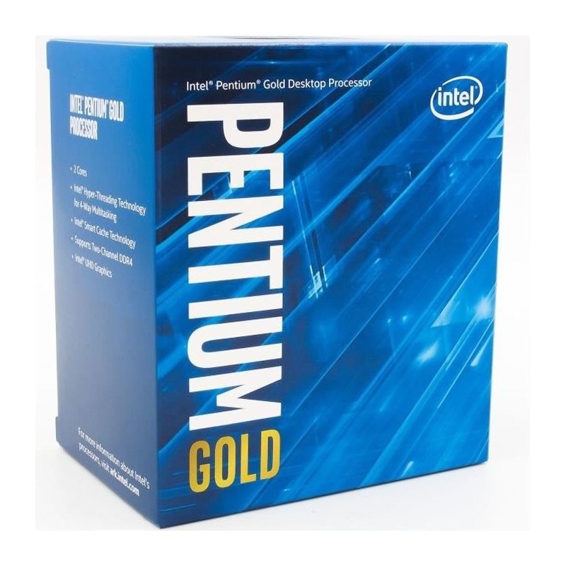 INTEL Pentium Gold G-6400 Processeur Socket LGA1200 - 58W (BX80701G6400)