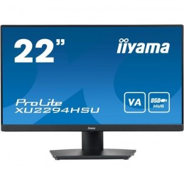 IIYAMA XU2294HSU-B2 Ecran PC 22'' VA LED FHD - 1ms - 75Hz - HDMI, DP - vue de face